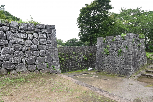 岡城　大手門趾