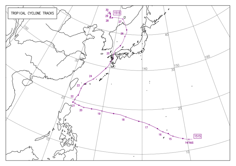 2015年台風第15号