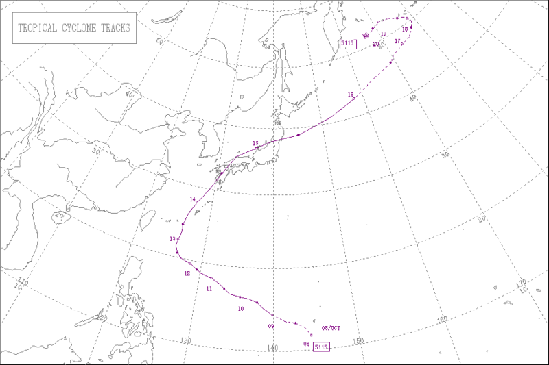 1951年台風第15号