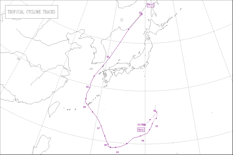1956年台風第12号