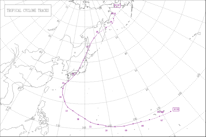 1961年台風18号