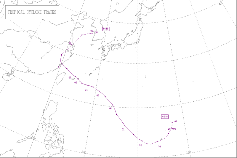 1966年台風第18号
