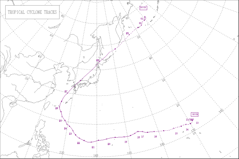1991年台風第19号