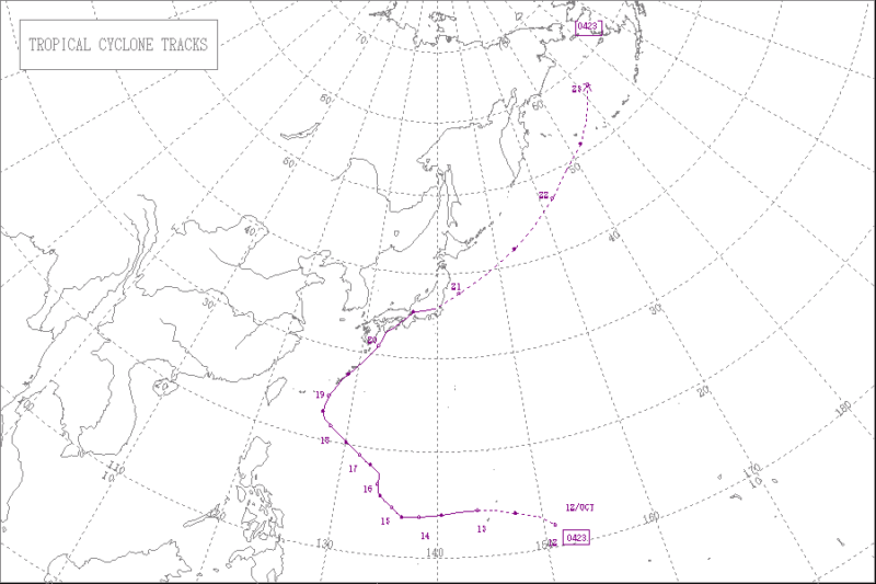 2004年台風第23号