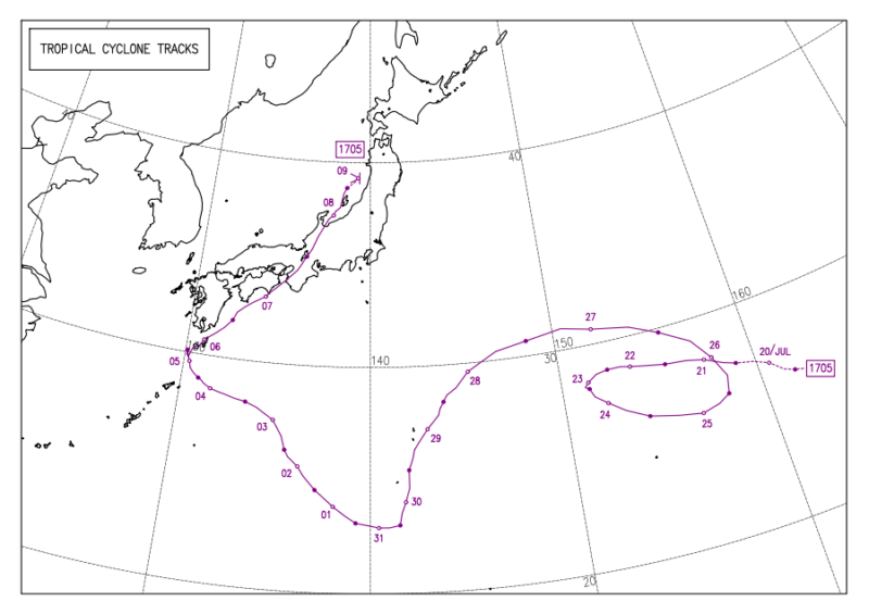 2017年台風第5号