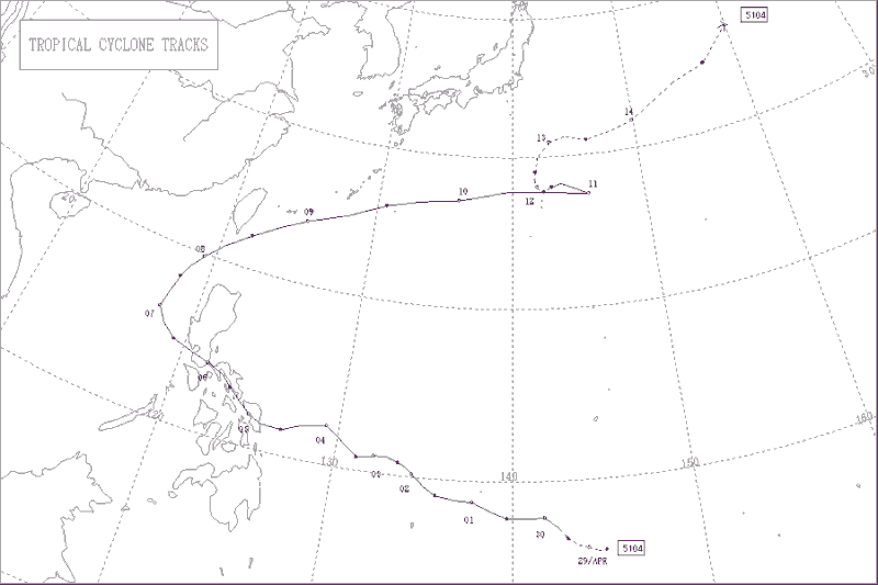 1951年台風第4号