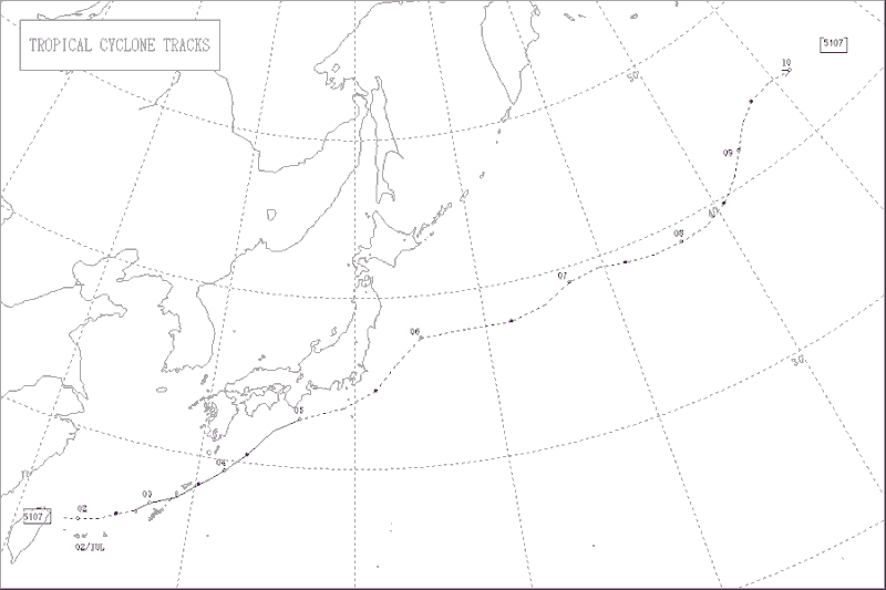 1951年台風第7号