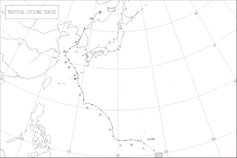 1951年台風第11号