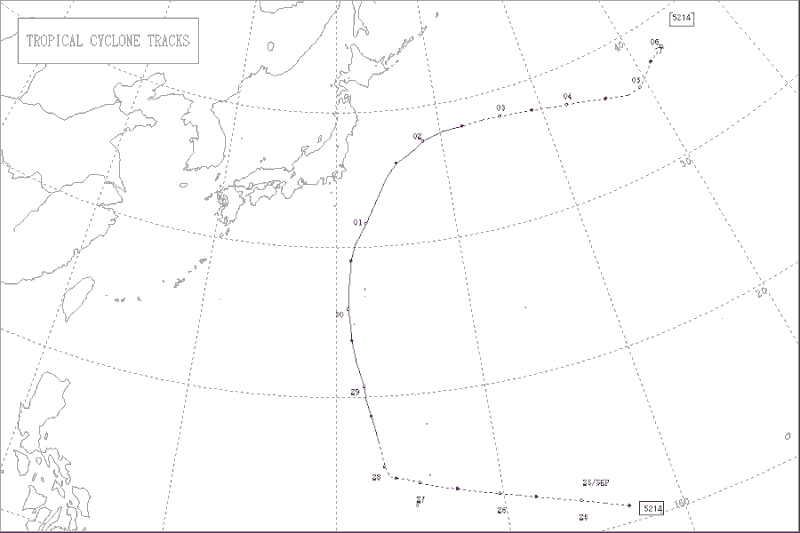1952年台風第14号