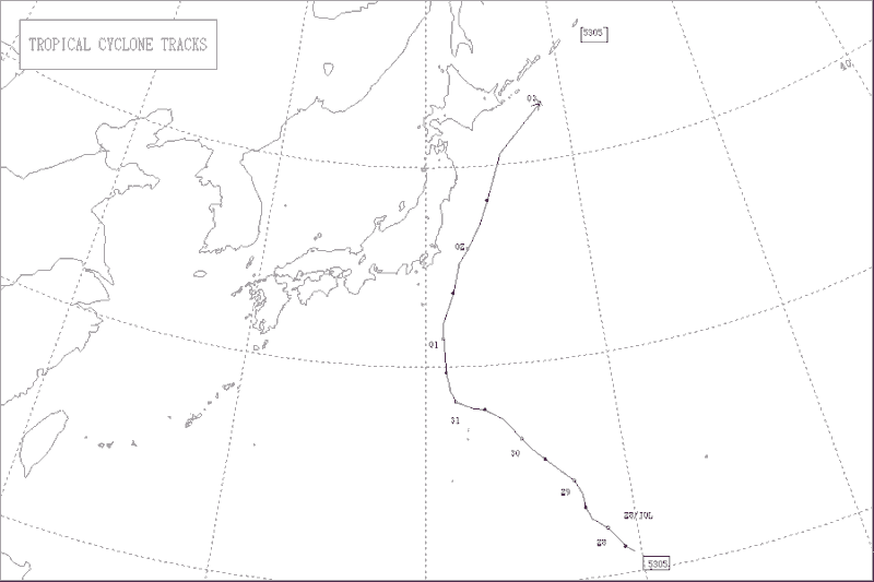 1953年台風第5号