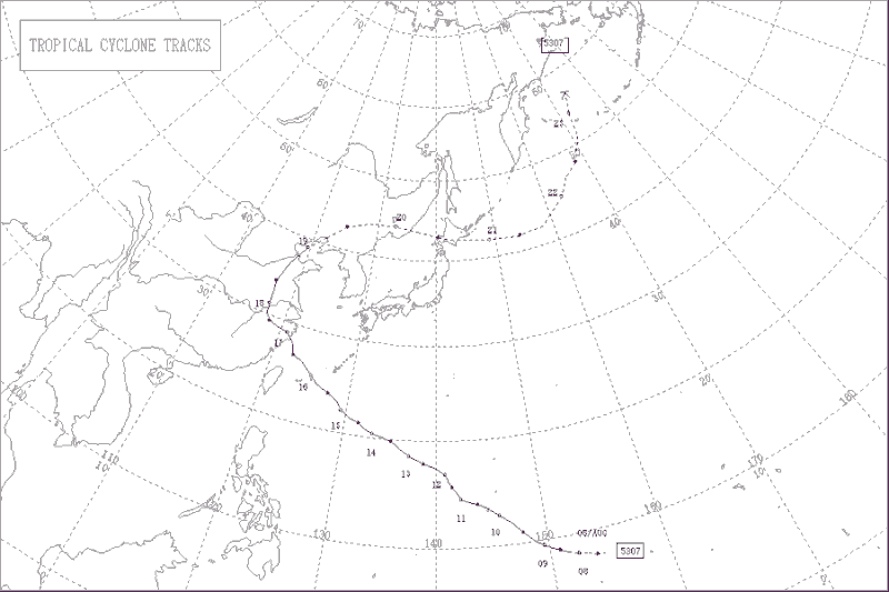 1953年台風第7号
