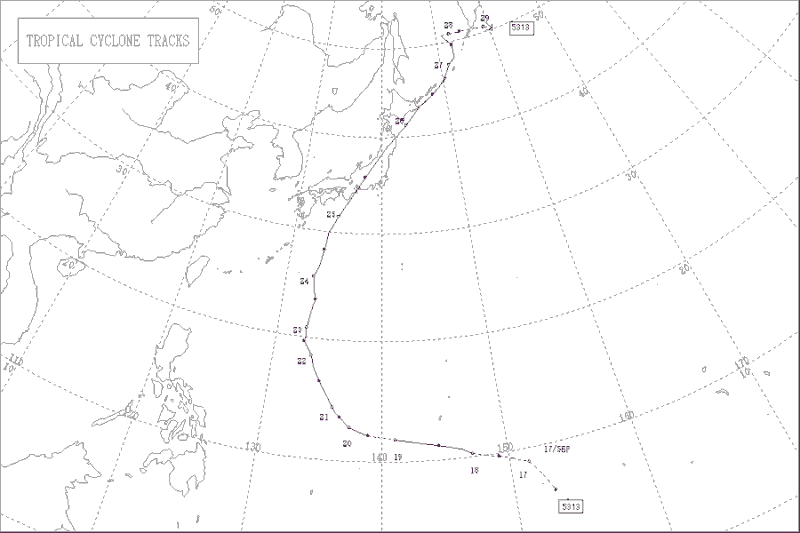 1953年台風第13号