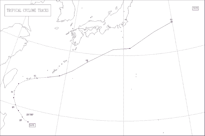 1953年台風第15号