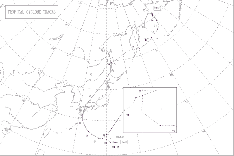 1954年台風第13号