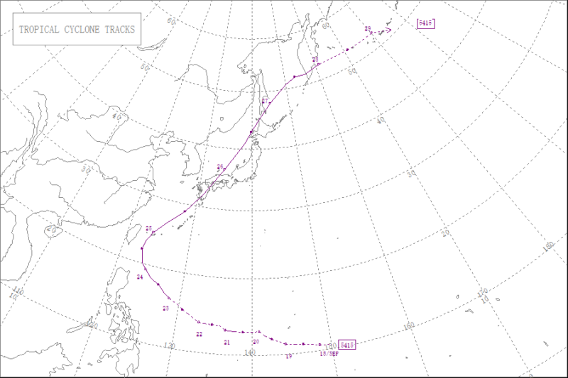 1954年台風第15号（洞爺丸台風）