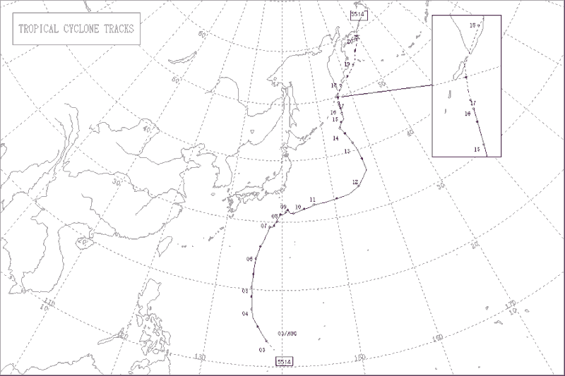 1955年台風第14号