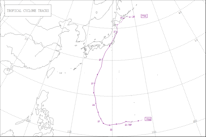 1958年台風第22号（狩野川台風）