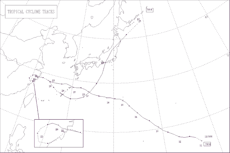 1974年台風第14号