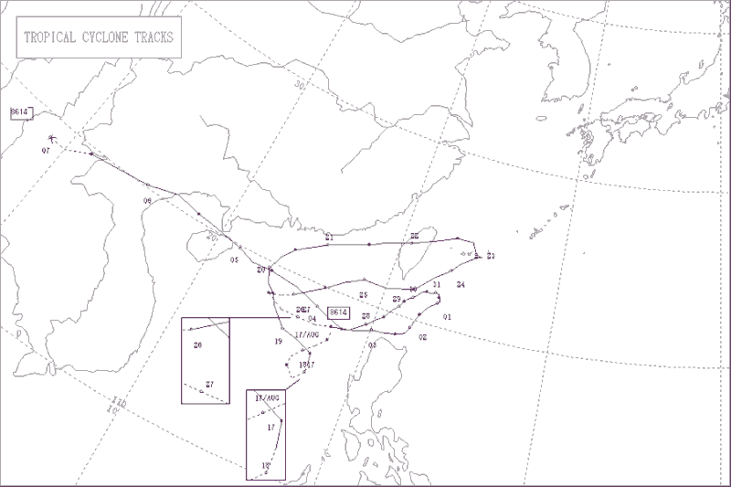 1986年台風第14号