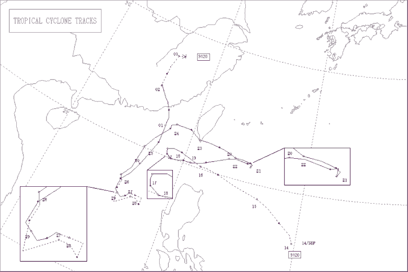 1991年台風第20号