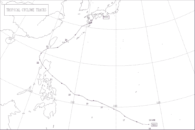 1956年台風第3号