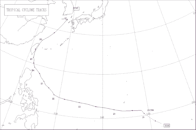 1957年台風第5号