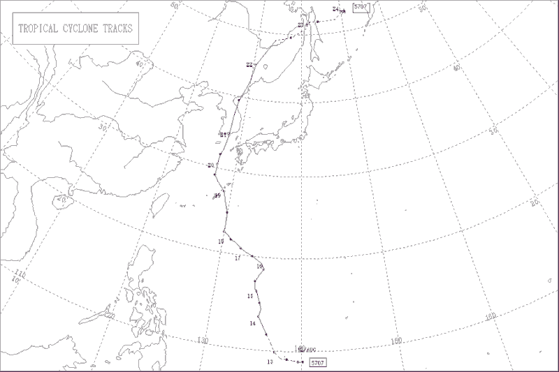 1957年台風第7号