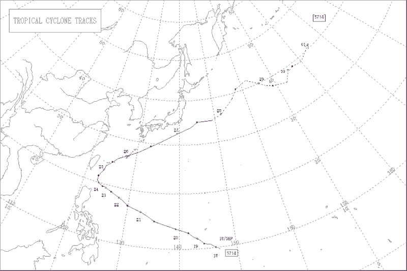 1957年台風第14号