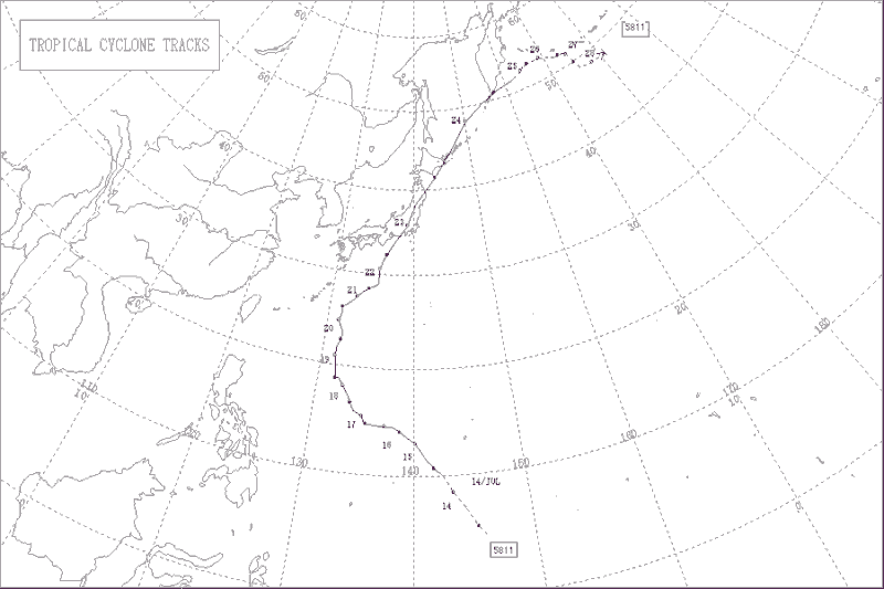 1958年台風第11号