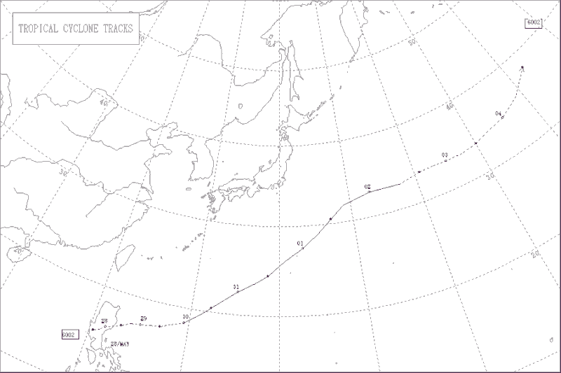 1960年台風第2号