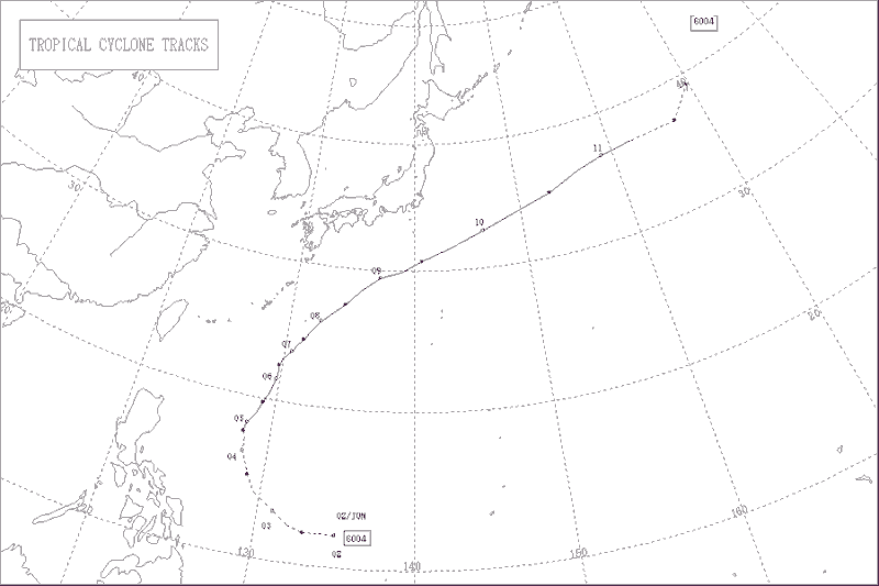 1960年台風第4号