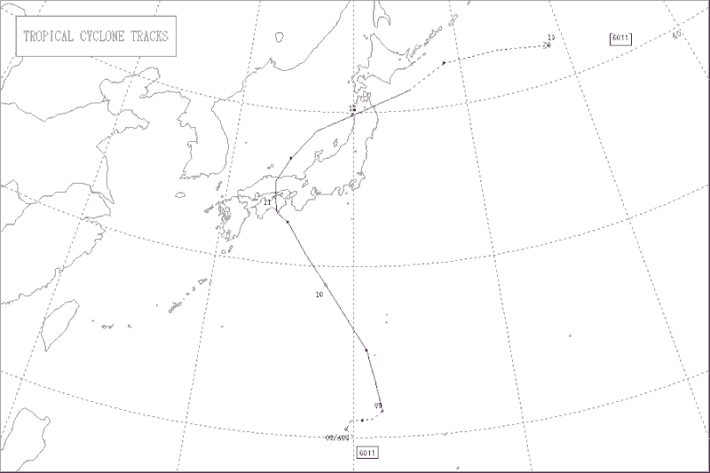 1960年台風第11号