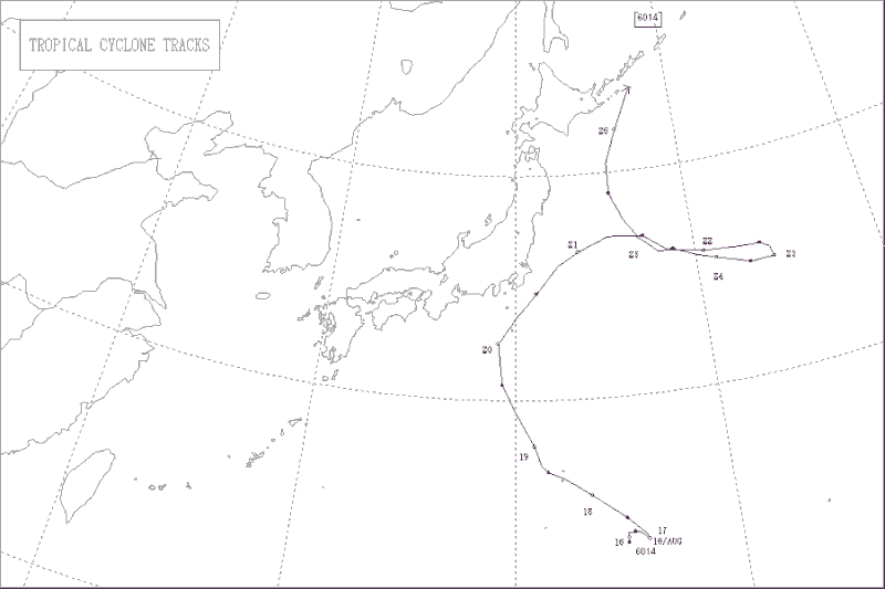 1960年台風第14号