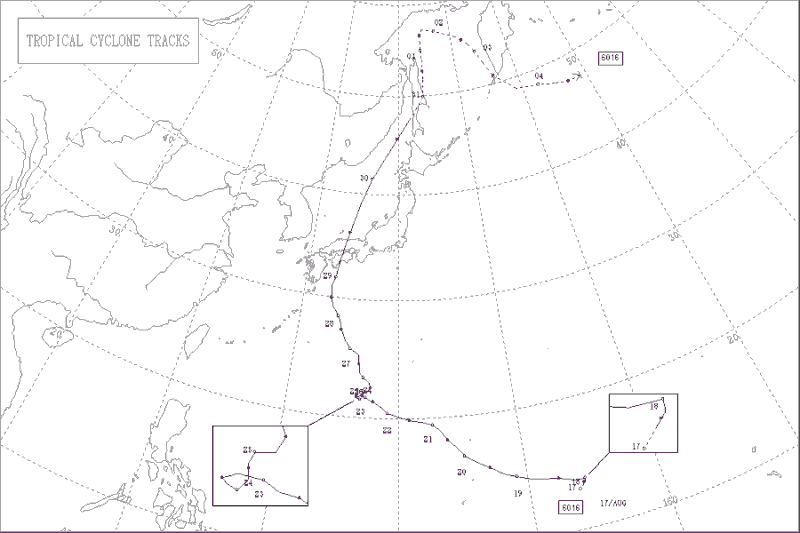 1960年台風第16号