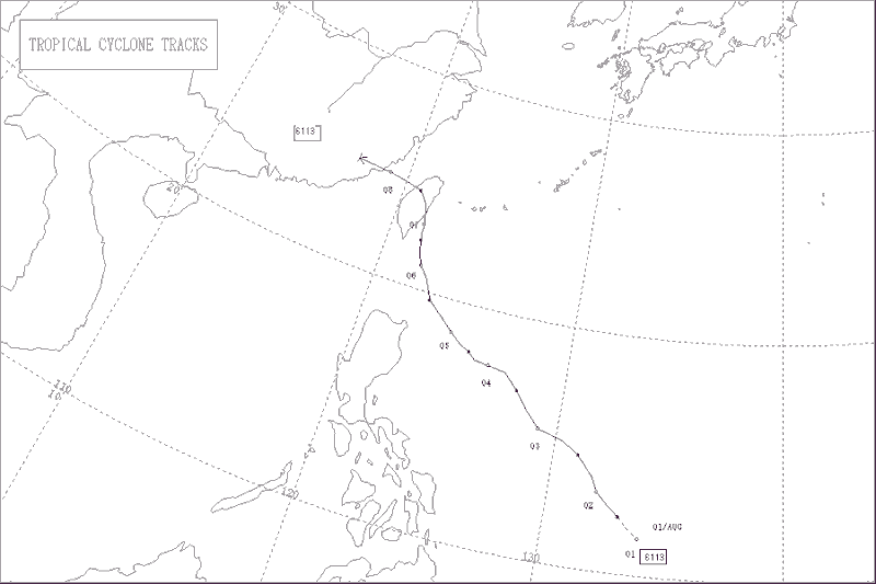 1961年台風第13号