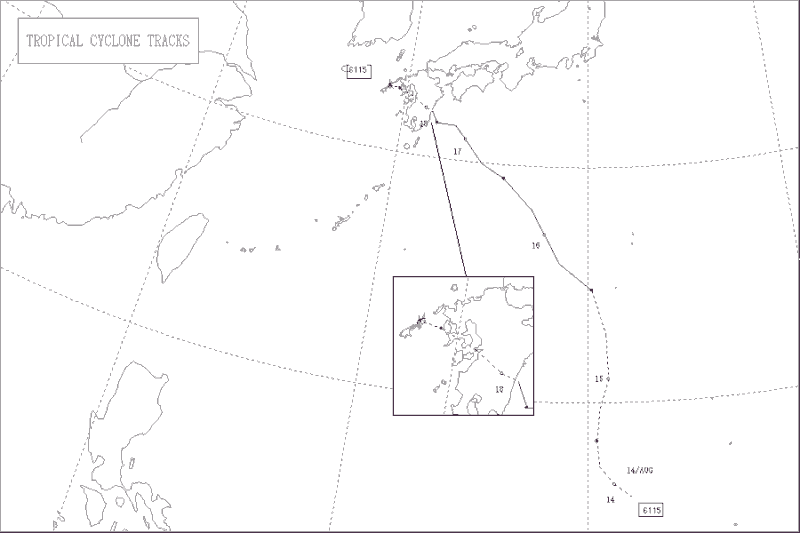 1961年台風第15号