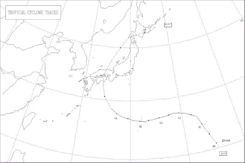 1961年台風第17号