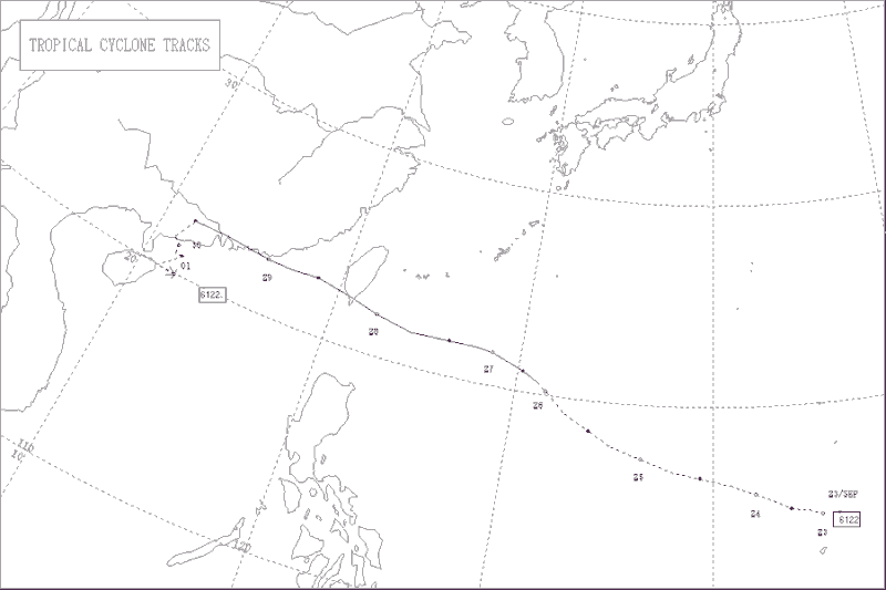 1961年台風第22号