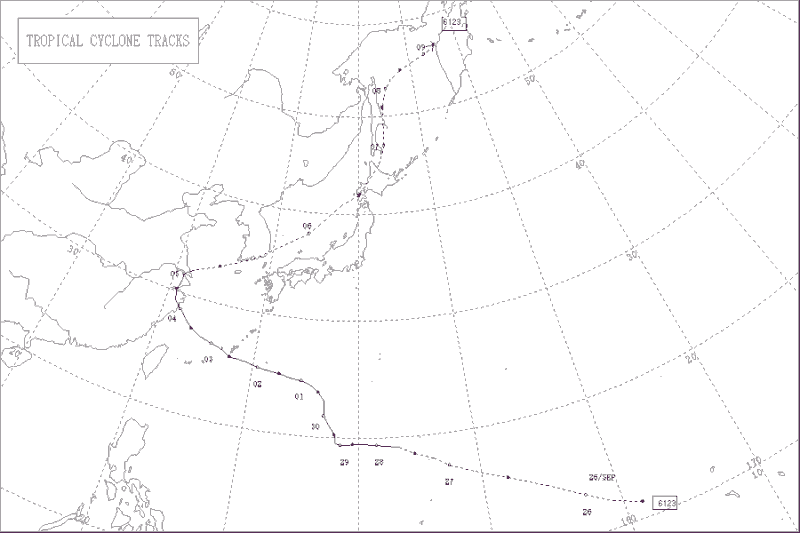 1961年台風第23号