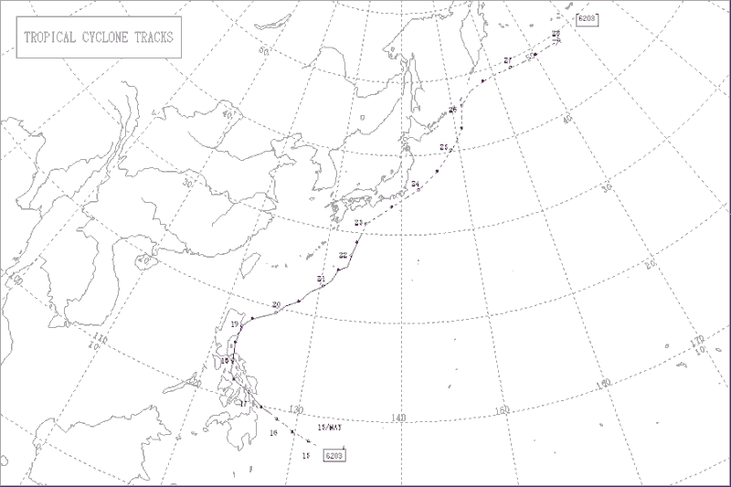 1962年台風第3号