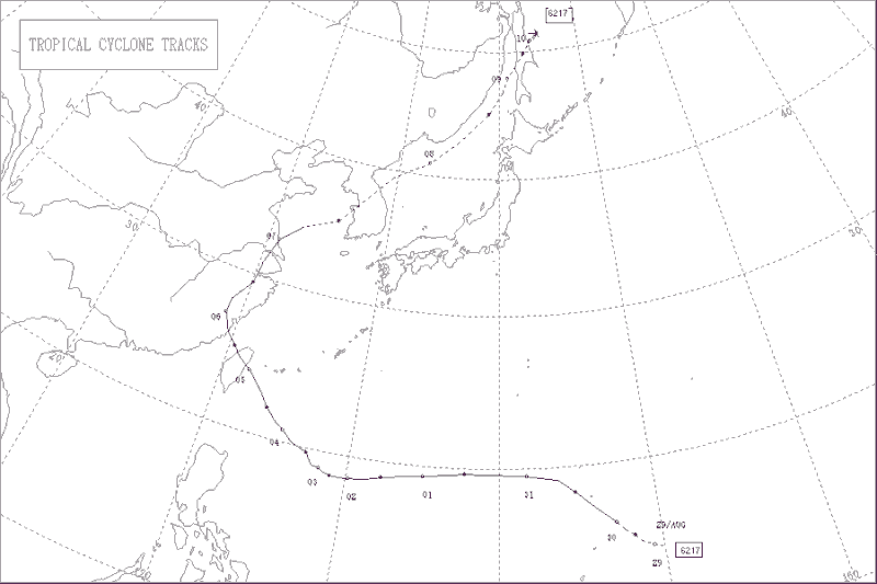 1962年台風第17号