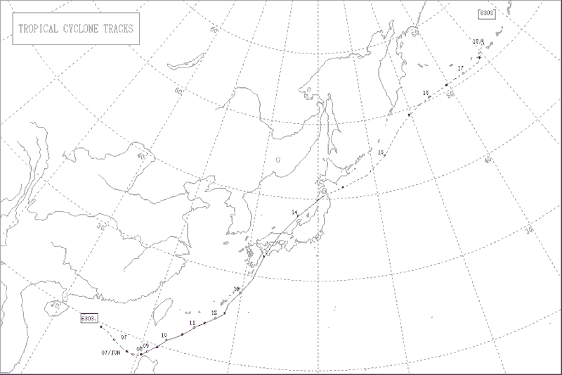 1963年台風第3号