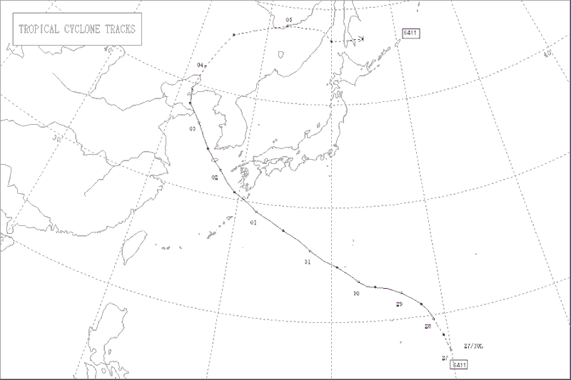 1964年台風第11号