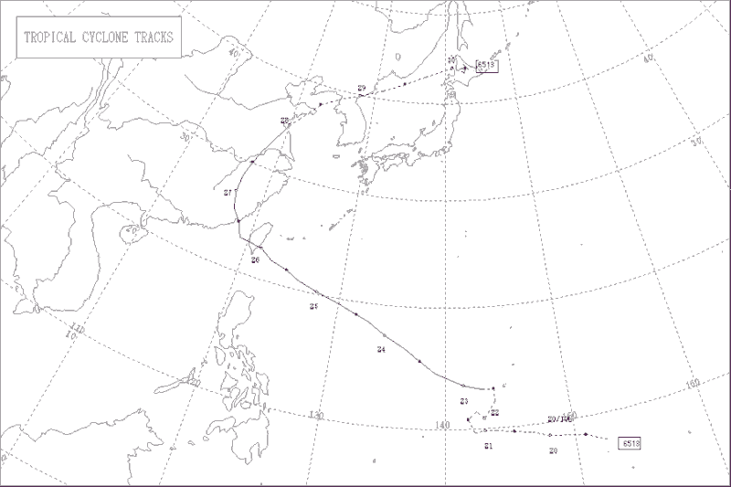 1965年台風第13号