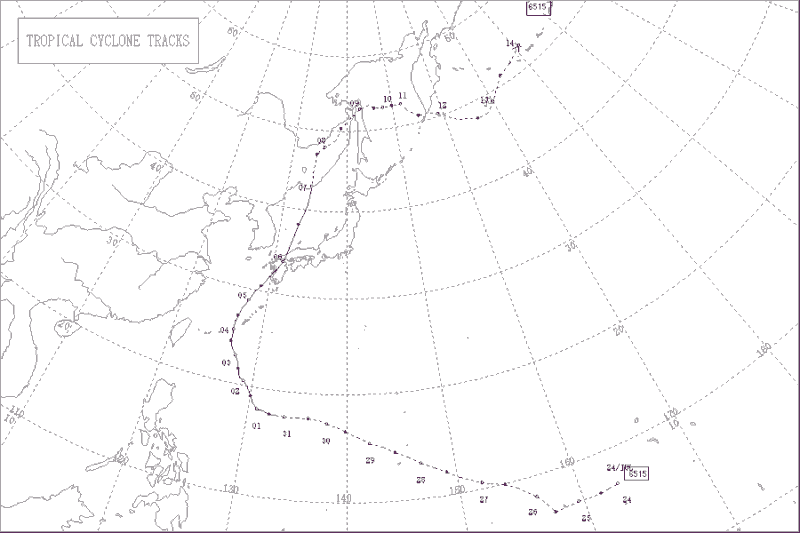 1965年台風第15号