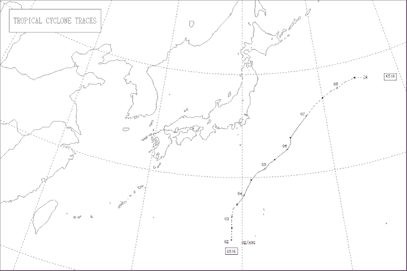 1965年台風第16号