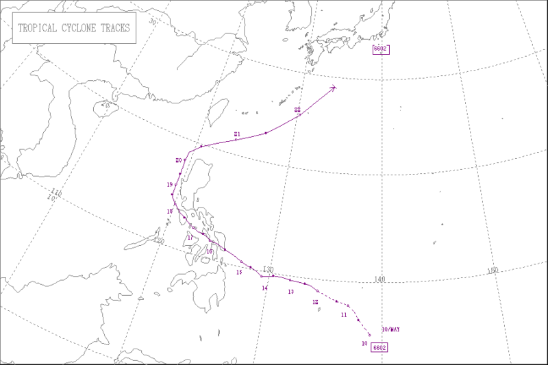 1966年台風第2号