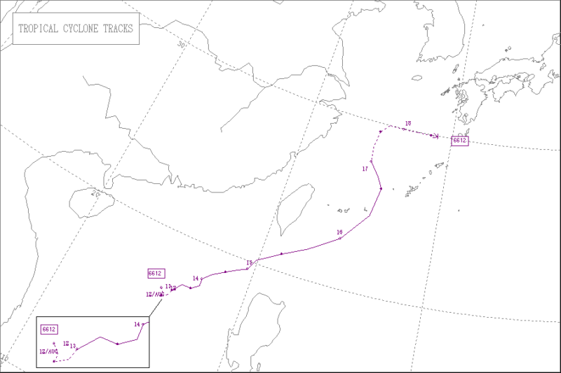 1966年台風第12号