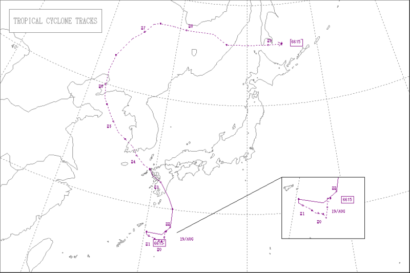 1966年台風第15号