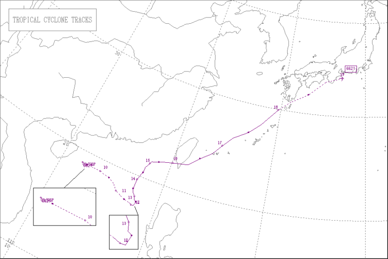1966年台風第21号